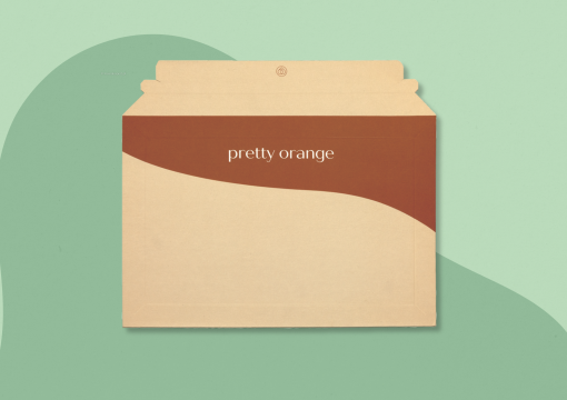 Koperty z tektury falistej biały | Krainakopert.pl