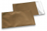Koperty foliowe metalizowane matowe miedziane - 114 x 162 mm | Krainakopert.pl
