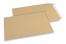 Koperty biurowe z papieru z recyklingu, 229 x 324 mm, C 4, klapa na krótszym boku, klej samoprzylepny z odrywanym paskiem, gram. 110 | Krainakopert.pl