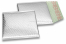 Koperty bąbelkowe ECO metalizowane - srebrny 165 x 165 mm | Krainakopert.pl
