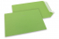 Koperty papierowe kolorowe - jasnozielone, 229 x 324 mm  | Krainakopert.pl