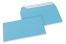 Koperty papierowe kolorowe - błękitne, 110 x 220 mm | Krainakopert.pl