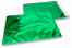 Koperty foliowe metalizowane zielony - 229 x 324 mm | Krainakopert.pl