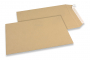 Koperty biurowe z papieru z recyklingu, 229 x 324 mm, C 4, klapa na krótszym boku, klej samoprzylepny z odrywanym paskiem, gram. 110