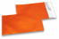 Koperty foliowe metalizowane matowe pomarańczowe - 114 x 162 mm | Krainakopert.pl