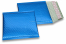 Koperty bąbelkowe ECO metalizowane - ciemny niebieski 165 x 165 mm | Krainakopert.pl