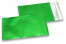 Koperty foliowe metalizowane matowe zielone - 114 x 162 mm | Krainakopert.pl