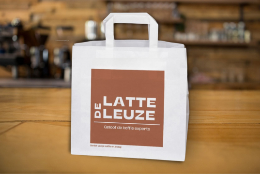 Papierowe torby z płaskim uchwytem | Krainakopert.pl