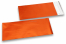 Koperty foliowe metalizowane matowe pomarańczowe - 110 x 220 mm | Krainakopert.pl
