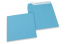 Koperty papierowe kolorowe - błękitne, 160 x 160 mm | Krainakopert.pl