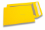 Koperty kolorowe wzmocnione z tyłu – żółty | Krainakopert.pl
