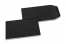 Torebki papierowe kolorowe - czarny, 65 x 105 mm | Krainakopert.pl