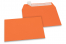 Koperty papierowe kolorowe - pomarańczowe, 114 x 162 mm | Krainakopert.pl