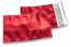 Koperty foliowe metalizowane czerwony - 114 x 162 mm | Krainakopert.pl