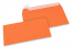 Koperty papierowe kolorowe - pomarańczowe, 110 x 220 mm | Krainakopert.pl
