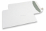 Koperty papierowe białe, 229 x 324 mm (C4), gram. 120, zamknięcie na pasek, masa jednej koperty około 16 g. | Krainakopert.pl