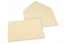 Kolorowe koperty na życzenia - biały kość słoniowa, 162 x 229 mm | Krainakopert.pl