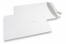 Koperty papierowe białe, 220 x 312 mm (EA4), gram. 120, zamknięcie na pasek | Krainakopert.pl