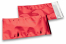 Koperty foliowe metalizowane czerwony - 114 x 229 mm | Krainakopert.pl