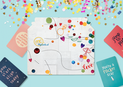 Koperty z tektury falistej biały | Krainakopert.pl