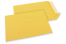 Koperty papierowe kolorowe - żółte słonecznikowe, 229 x 324 mm  | Krainakopert.pl