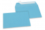 Koperty papierowe kolorowe - błękitne, 114 x 162 mm  | Krainakopert.pl