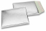 Koperty bąbelkowe ECO metalizowane - srebrny 180 x 250 mm | Krainakopert.pl
