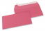 Koperty papierowe kolorowe - różowe, 110 x 220 mm | Krainakopert.pl