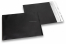 Koperty foliowe metalizowane matowe czarne - 165 x 165 mm | Krainakopert.pl