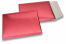 Koperty bąbelkowe ECO metalizowane - czerwony 180 x 250 mm | Krainakopert.pl
