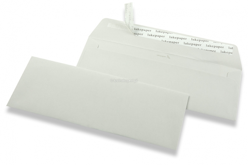 Koperty z kolekcji Gmund Lakepaper The Kiss - szary: Angle