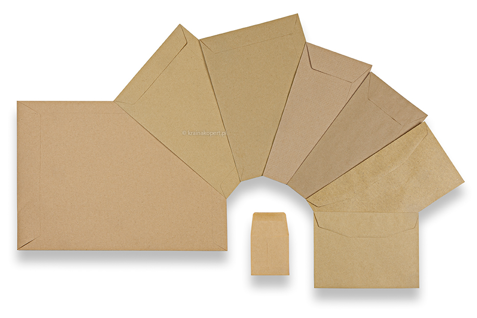 Koperty biurowe z papieru z recyklingu