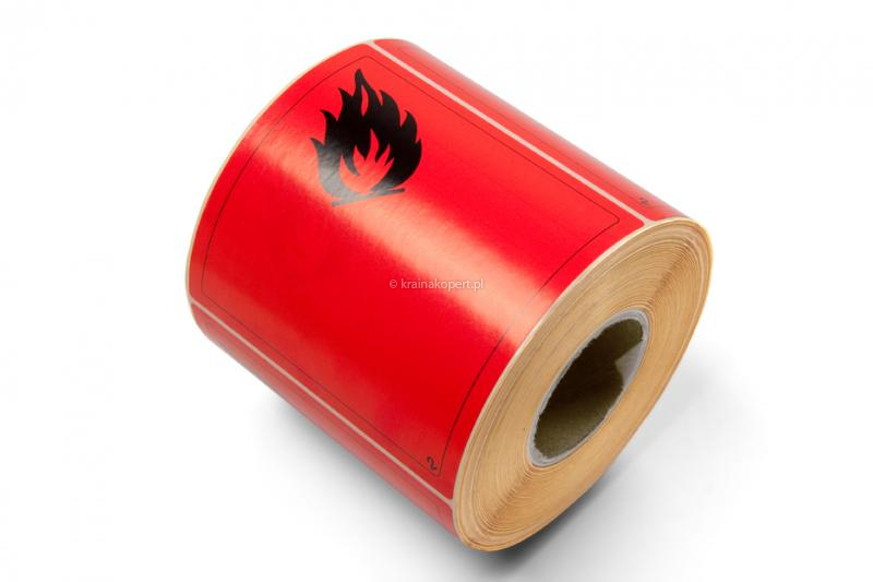 Etykiety ostrzegawcze - Wysoce łatwopalne