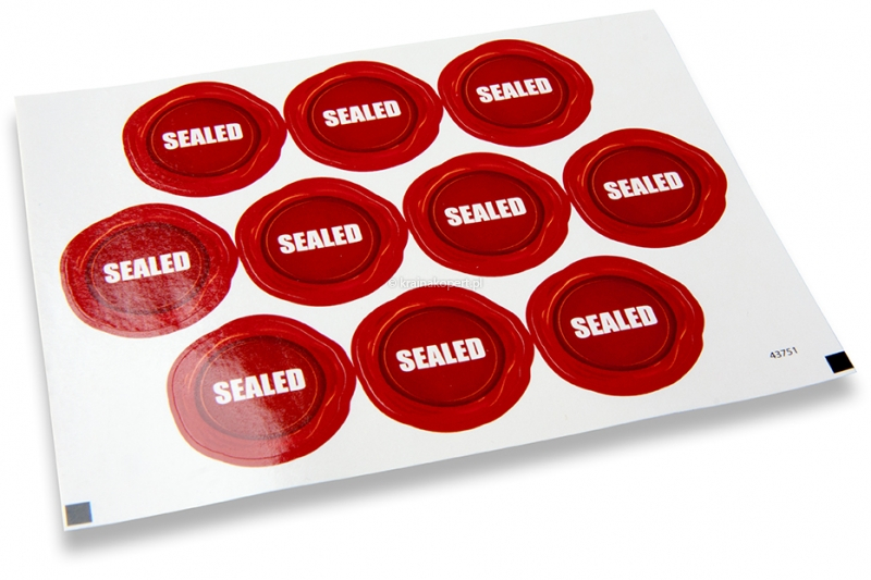 Naklejki związane z miłością - sealed