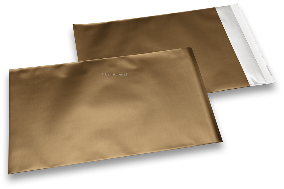 Koperty foliowe metalizowane matowe miedziane - 230 x 320 mm