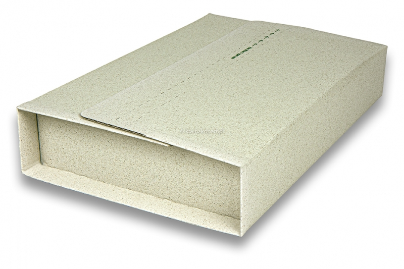 Opakowanie na książki wykonane z papieru z włókien traw - Variofix