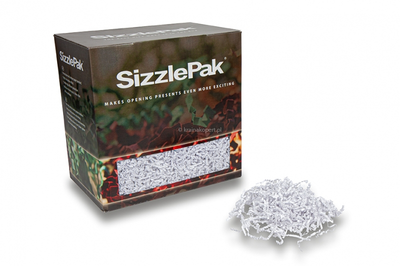 Papierowe sprężynki SizzlePak - Białym (1.25 kg), papier 80 g