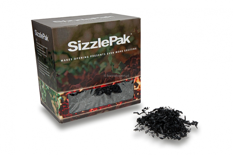 Papierowe sprężynki SizzlePak - Czarnym (1.25 kg), papier 80 g