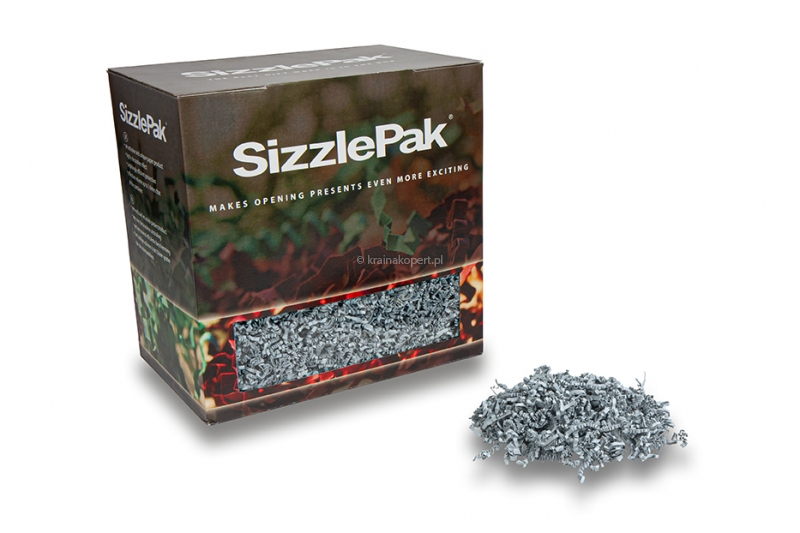 Papierowe sprężynki SizzlePak - Szary (1.25 kg), papier 80 g