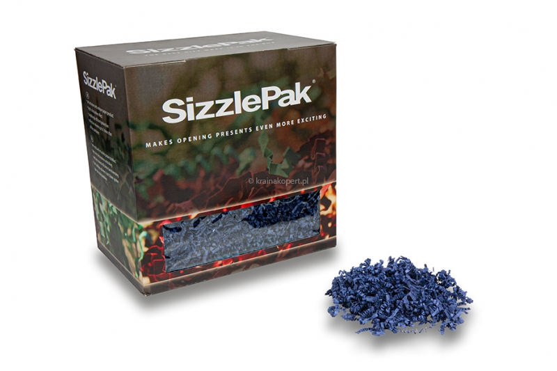 Papierowe sprężynki SizzlePak - Granatowy (1.25 kg), papier 80 g