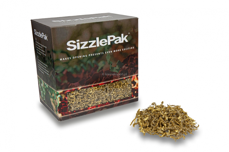 Papierowe sprężynki SizzlePak - Złoty (1.25 kg), papier 120 g