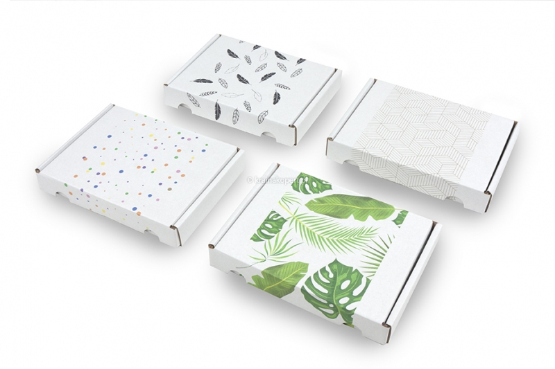 Pudełka na listy z nadrukiem