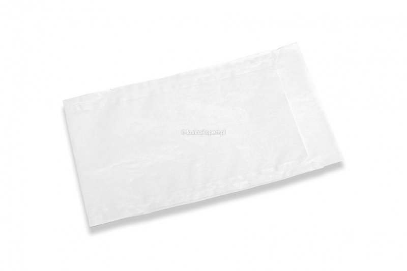 Torebki pergaminowe biały - 105 x 150 mm