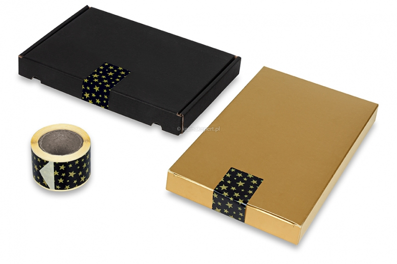 Plomby do opakowań z nadrukiem - gwiazdki