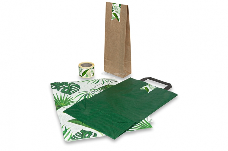 Plomby do opakowań z nadrukiem - dżungla 