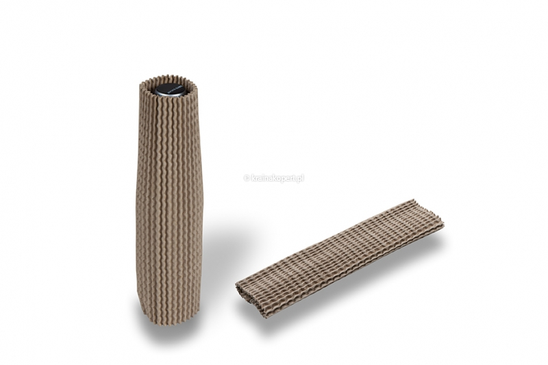 Tekturowe osłony ochronne kraftowy - 23 cm wysokości: dla średnicy od 3,5 cm do 5,5 cm