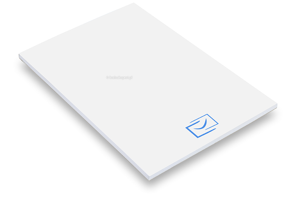 Notesy z nadrukiem - 210 x 297 mm mm, bez okładkę
